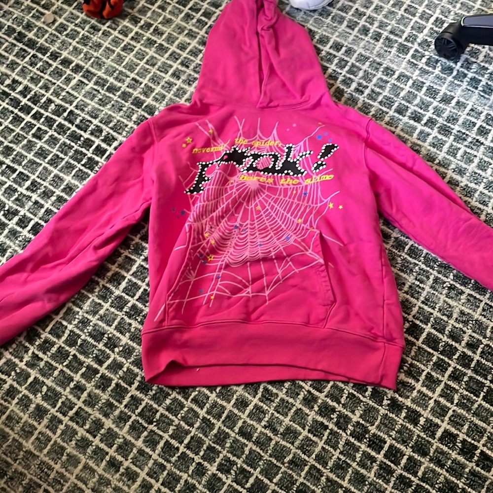 PINK HOODIE ALMOST NEW!!!